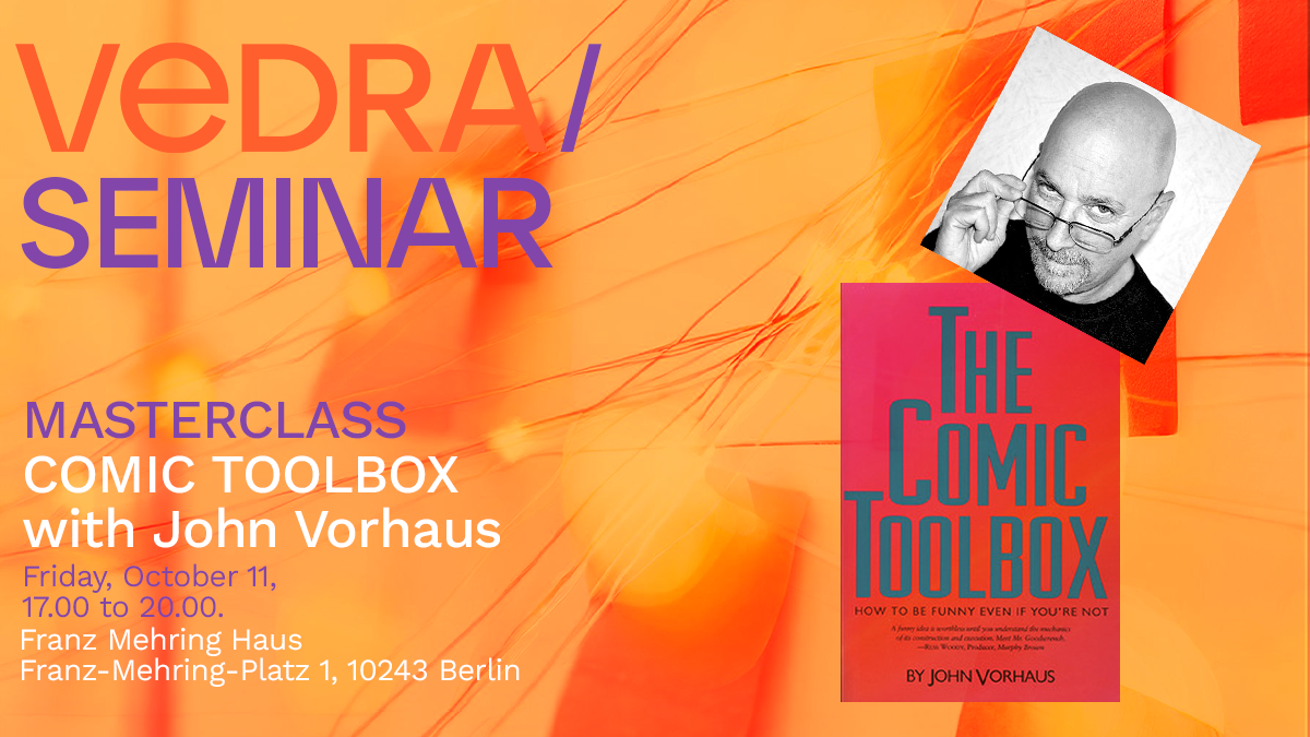 Oct 10, VeDRA Masterclass Comic Toolbox in Berlin | BuchScout